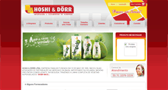 Desktop Screenshot of hoshidorr.com.br